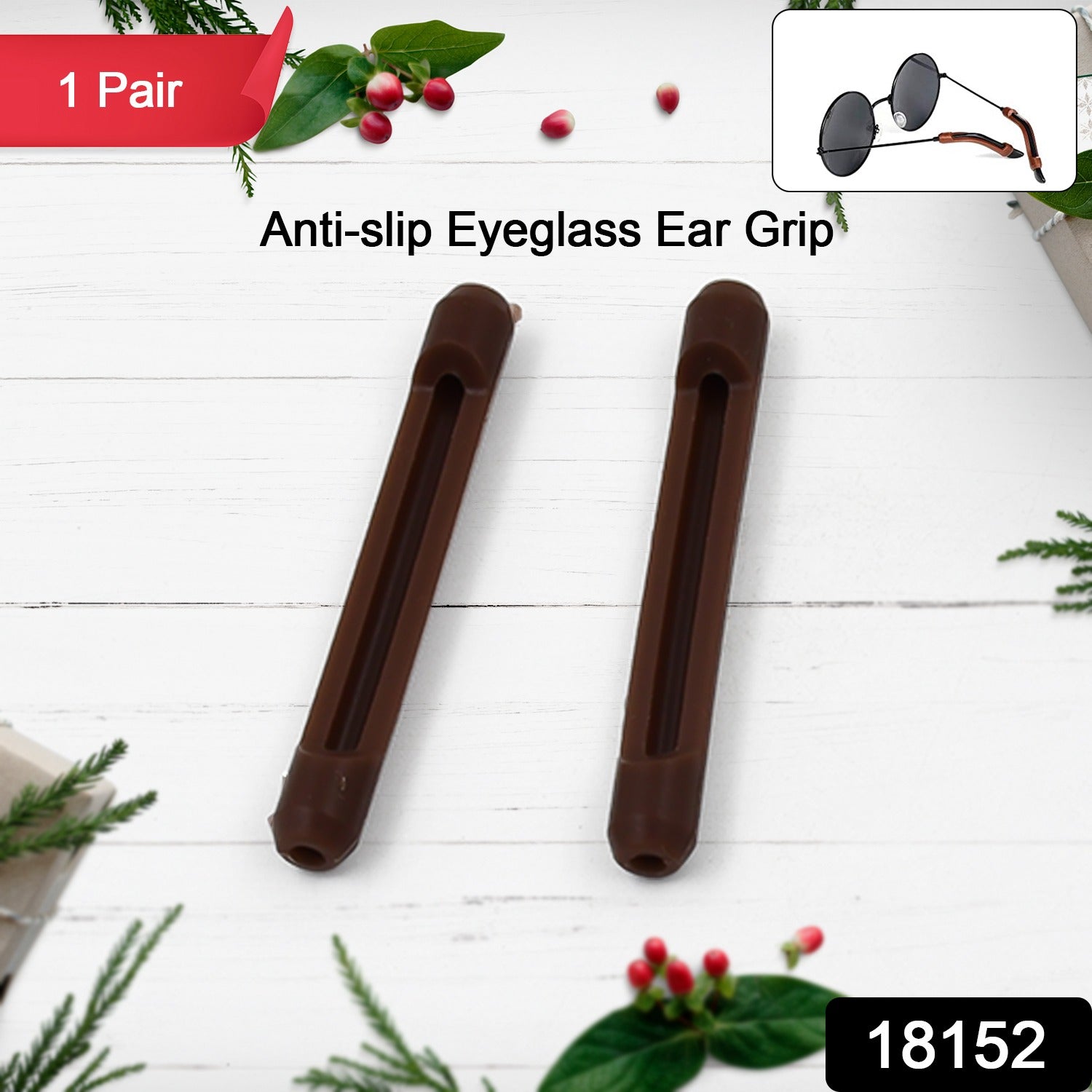 Soft Silicone Eyeglass Anti-Slip Ear Hooks Soft Silicone Eyeglass Anti-Slip Ear Hooks